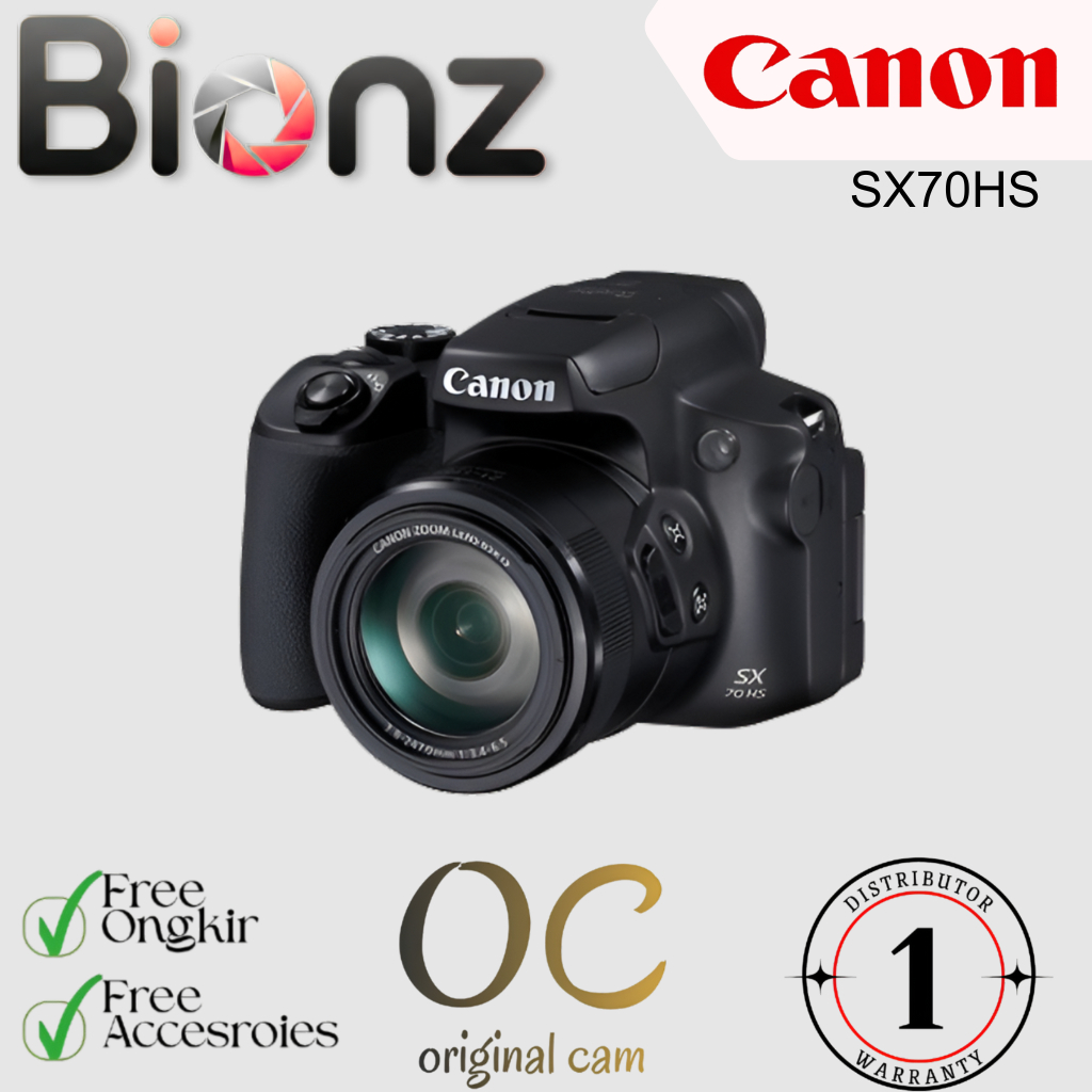 CAMERA CANON POWERSHOOT SX70HS / CANON SX70HS / CANON POWERSHOOT SX70HS