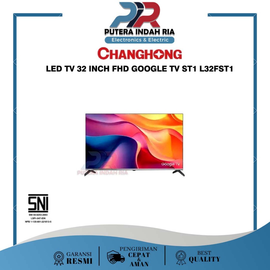 TV LED CHANGHONG 32 Inch Full HD Google Smart TV Android GoogleTV 32inch L32FST1