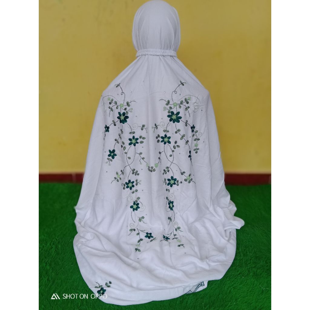 Mukena Terusan Rayon Sulam