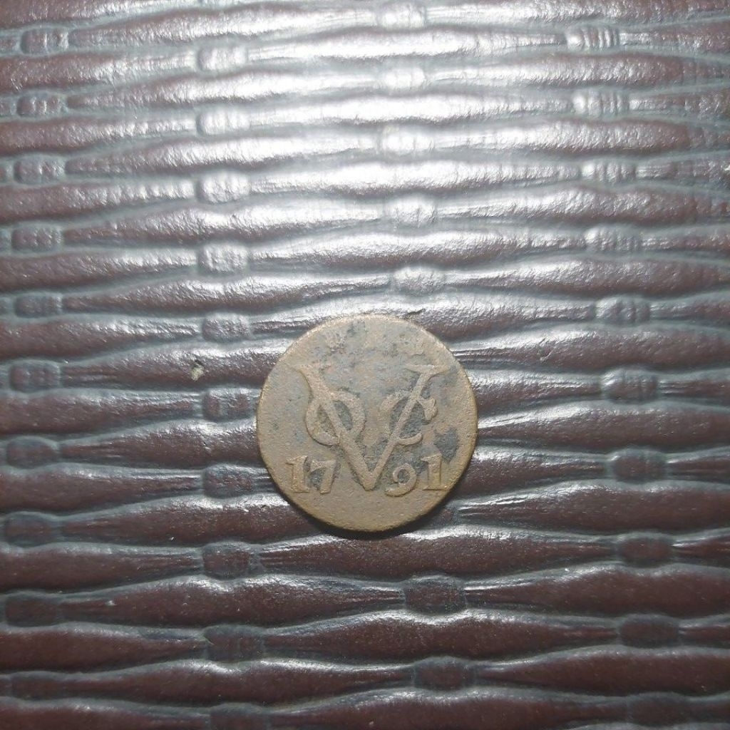 Koin Voc Zeeland 1791. vf bagus.