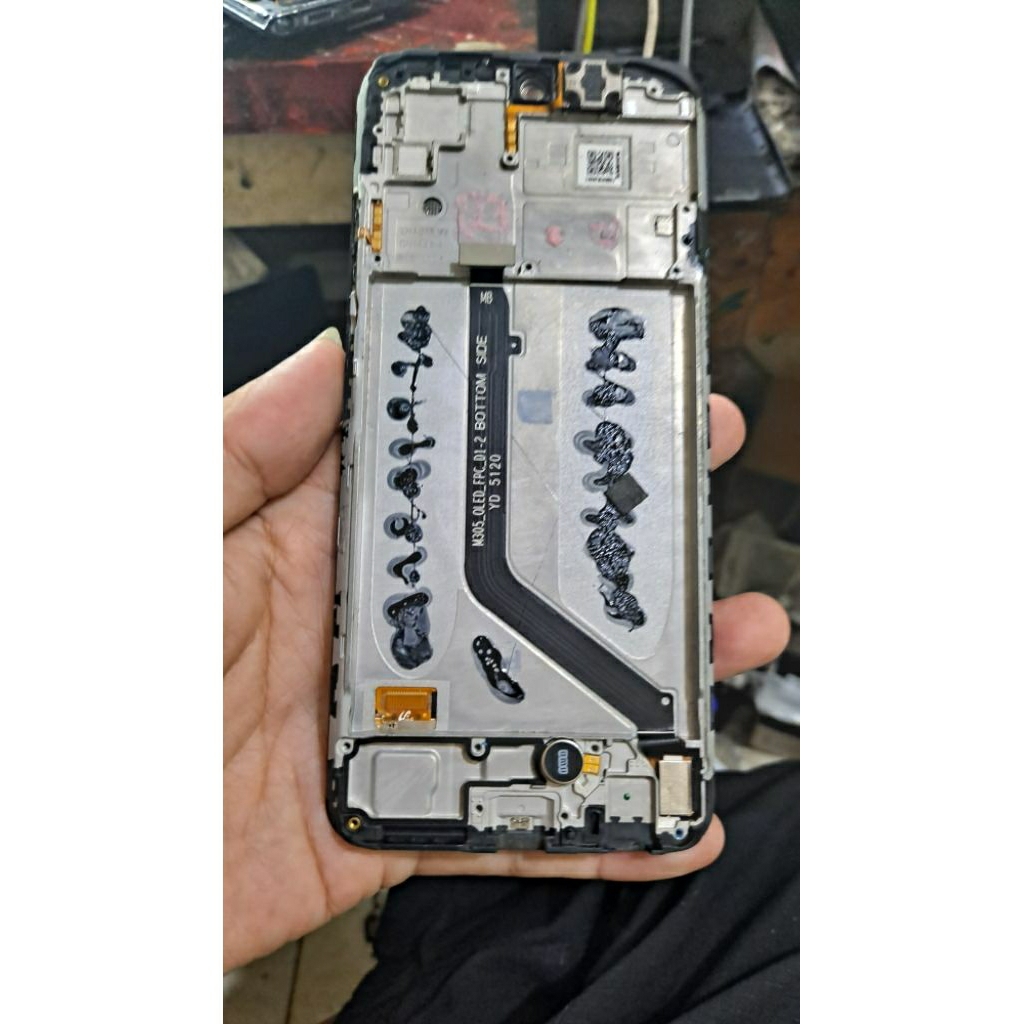 LCD REDMI NOTE 10/10S ORI COPOTAN AMOLED minus shadow