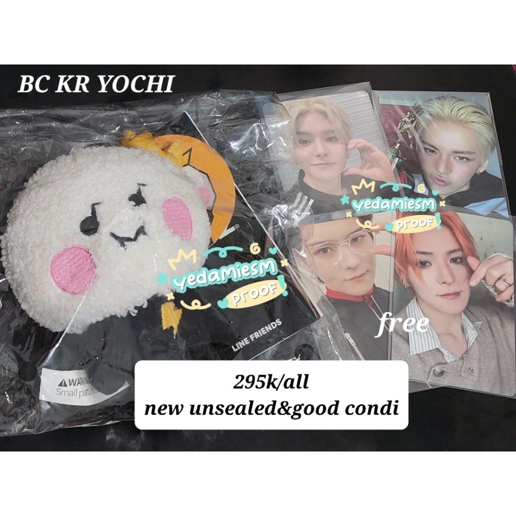 [READY STOCK INA SIAP KIRIM] TREASURE KANEMOTO YOSHI TRUZ YOCHI BC KR MININI MESSAGE DOLL KEYRING BA