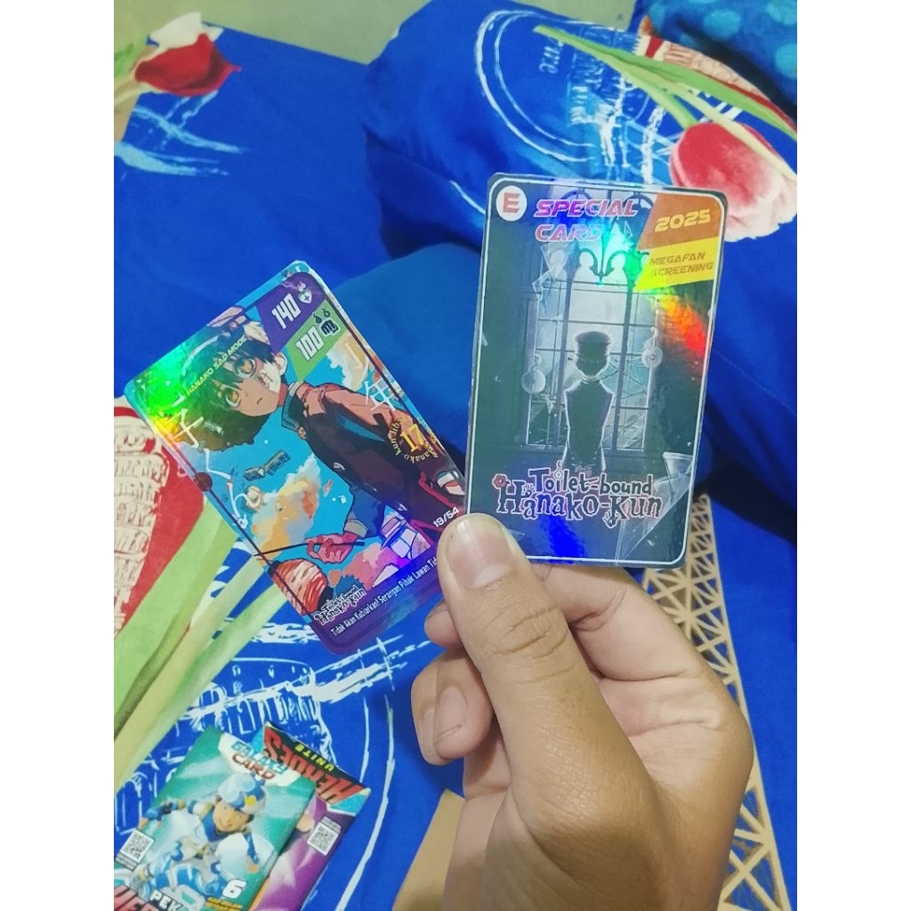 Kartu Rare Anime Jibaku Shounen hanako kun trading card