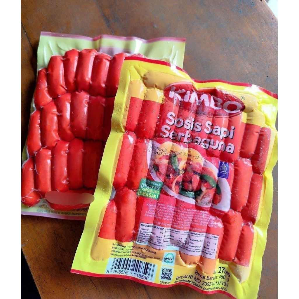 SOSIS KIMBO COCKTAIL MERAH