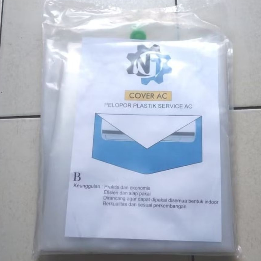 Plastik Cuci AC ukuran  2 PK Besar / Cover AC Besar ukuran 2 PK