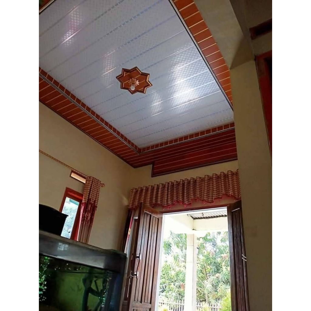 Plafon pvc terpasang