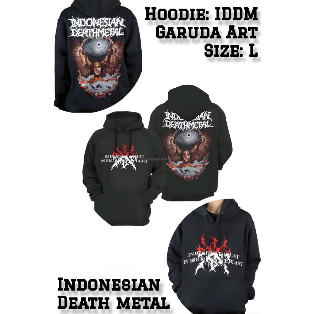 Hoodie IDDM - Garuda Art (Original)