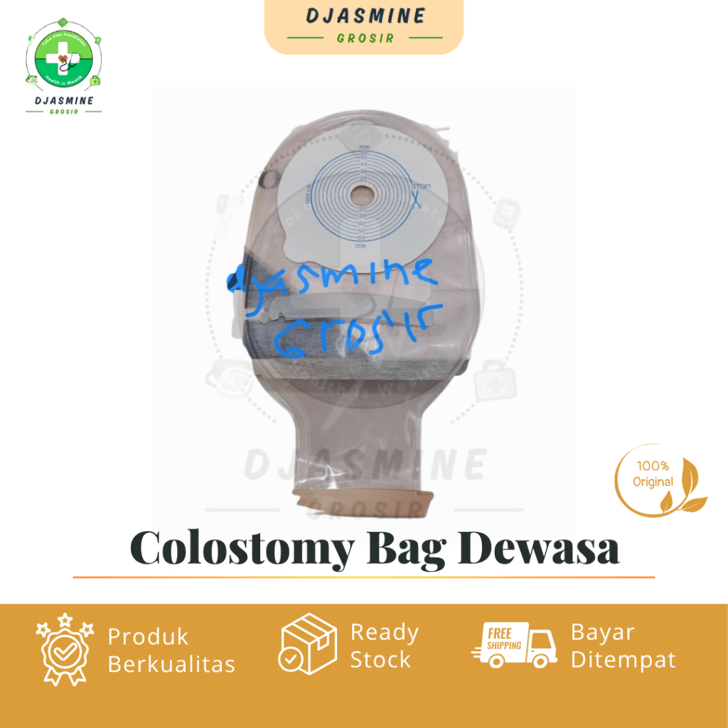 Colostomy Bag Dewasa Kantong kolostomi kantong stoma Dewasa Penjepit seperti Alcare