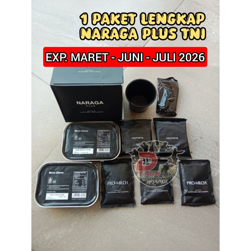 100% ASLI RANSUM NARAGA PLUS JATAH TNI EXP Juni juli 2026  || RANSUM NARAGA PLUS || RANSUM TNI || MA