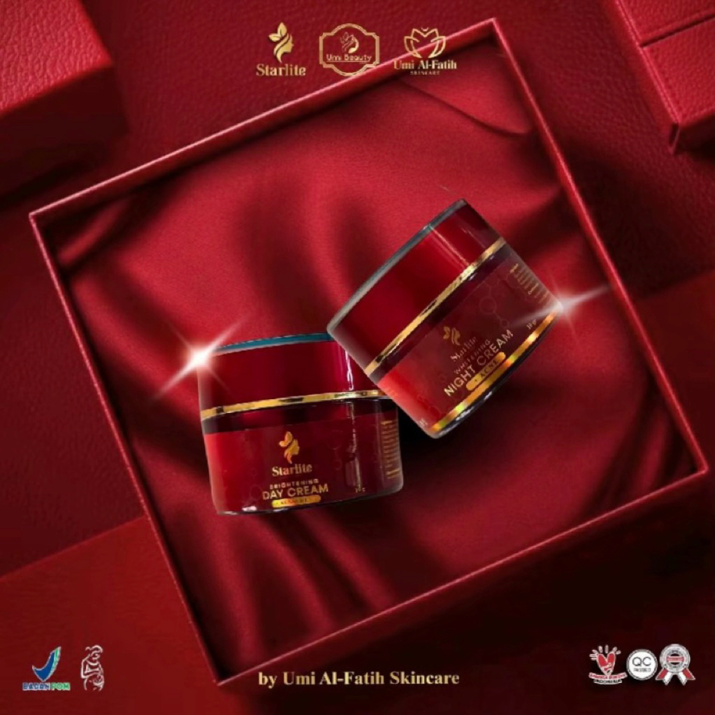 Starlite Day Night Cream Merah By Umi Alfatih Skincare BPOM RI