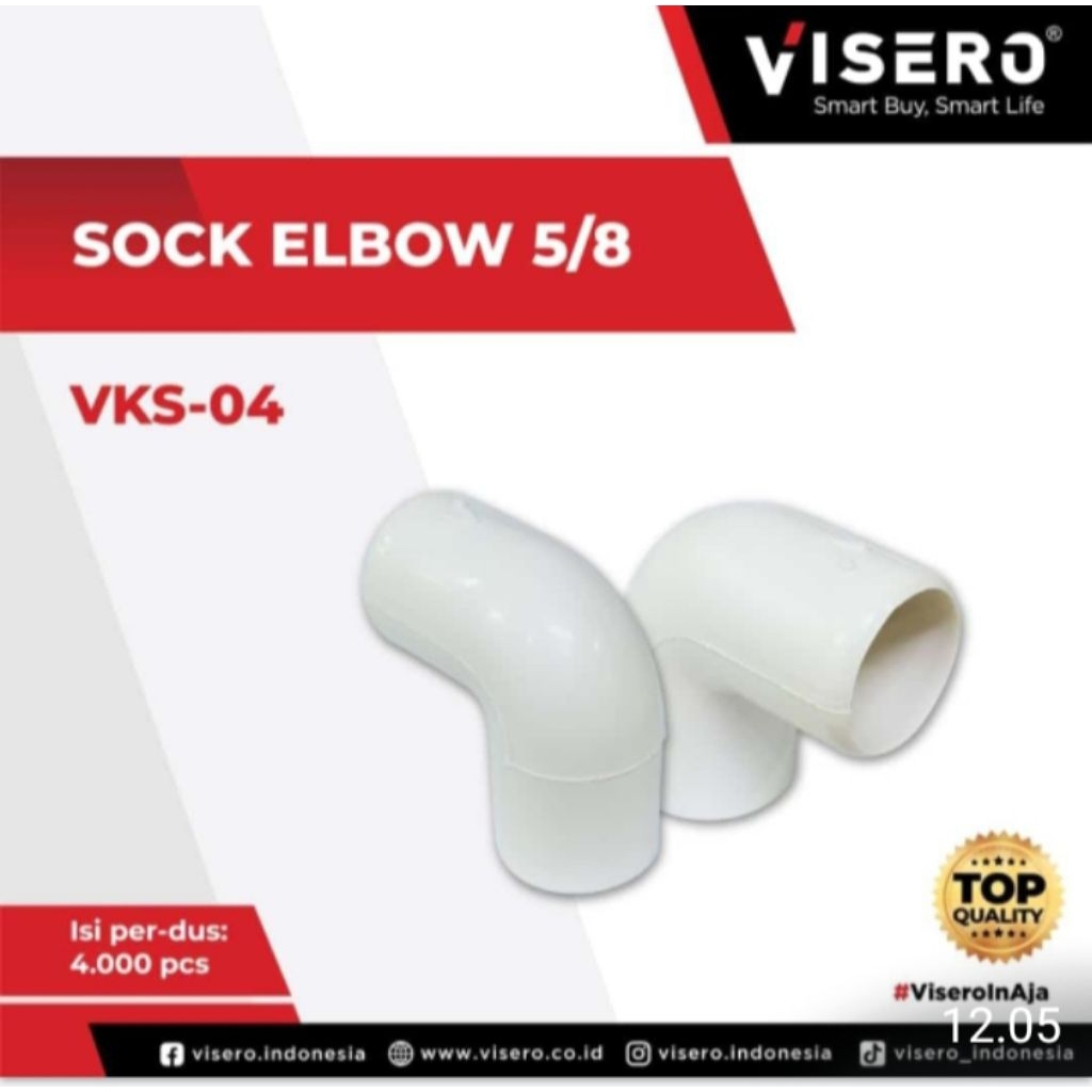 elbow pipa listrik 5/8