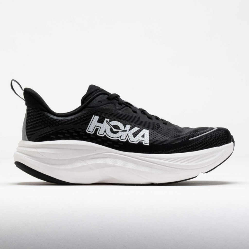 SEPATU HOKA ONE ONE SKYFLOW BLACK WHITE