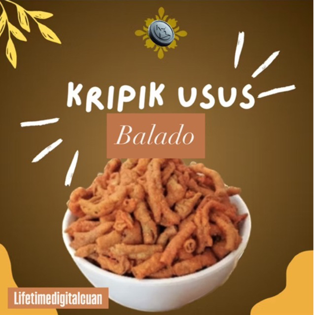 Kripik usus balado fahmi jaya