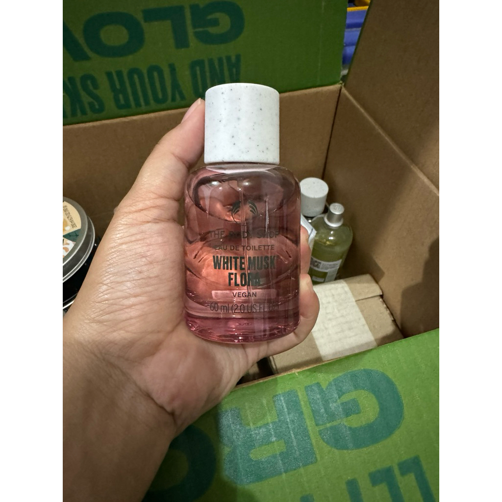 THE BODY SHOP EDT WHITE MUSK FLORA VEGAN 60ml ORIGINAL