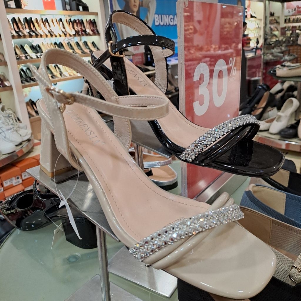 sandal wanita heels 5 cm lawrensia