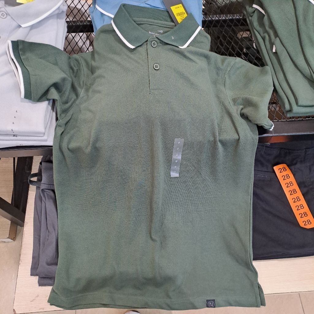 kaos polo pria remaja dan dewasa nevada