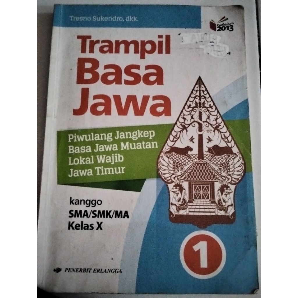 Buku Bahasa Jawa kelas X