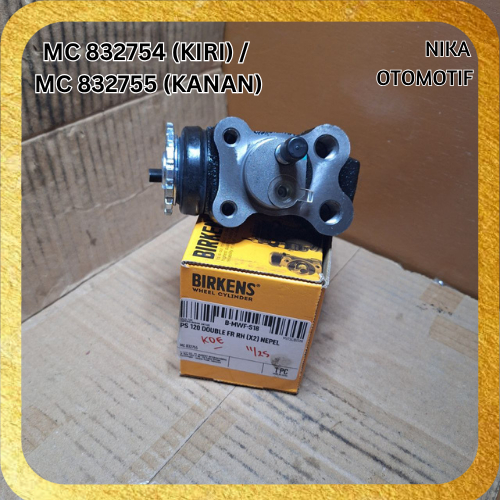 MASTER REM WHEEL CYLINDER DEPAN MITSUBISHI COLT DIESEL PS 120 DOUBLE MERK BIRKENS ORI | MC 832754 (K