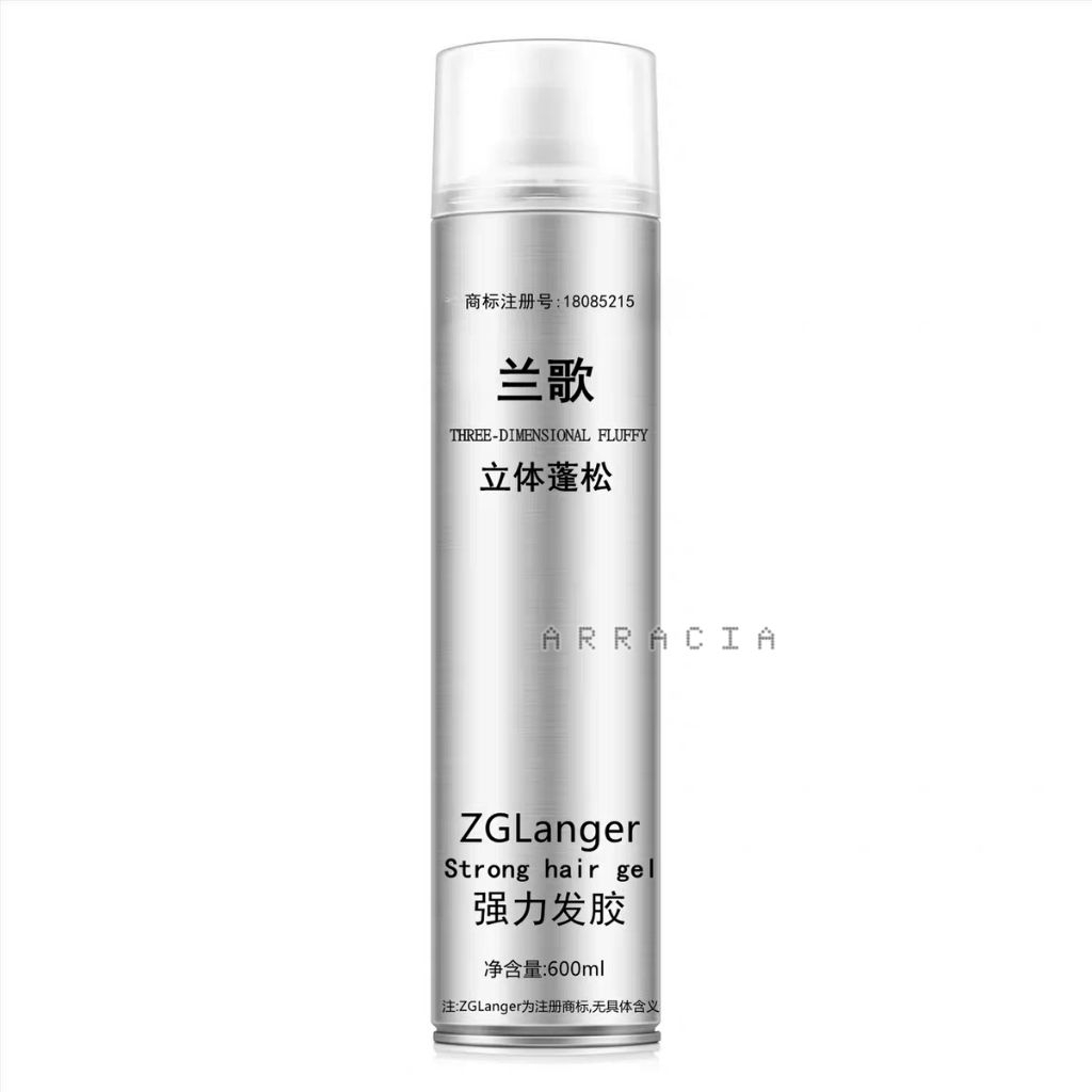 READY STOCK Hairspray Hair Spray Strong Gel Style Styling Wig Rambut Palsu Manmei ZGLanger Shaping T