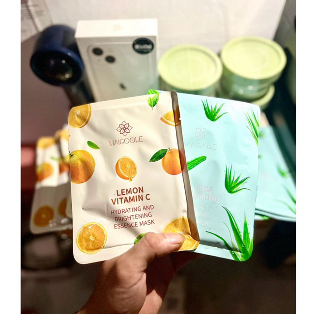 GROSIR 10 Pcs Maigoole Sheet Mask Masker Wajah Original BPOM