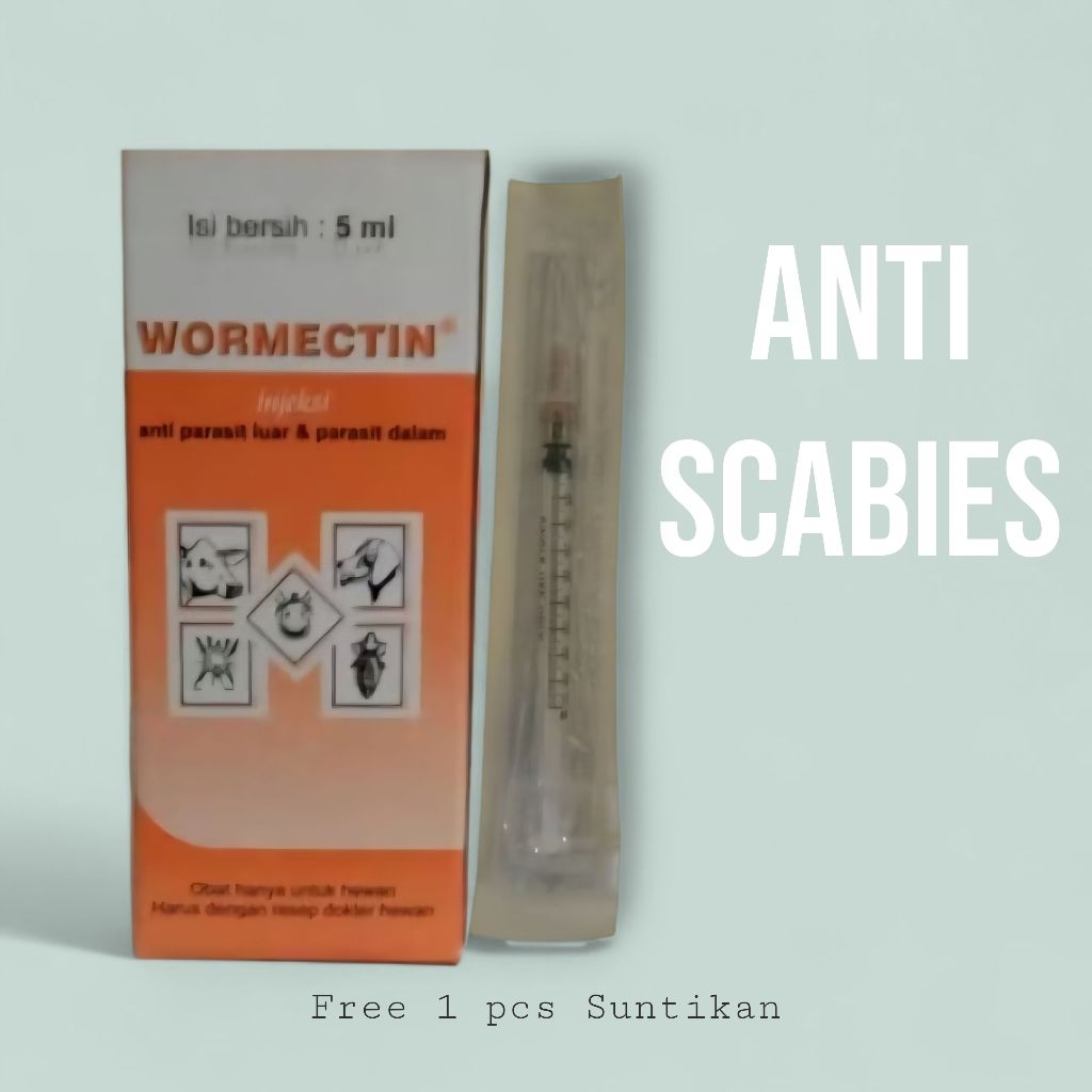wormectin + suntikan