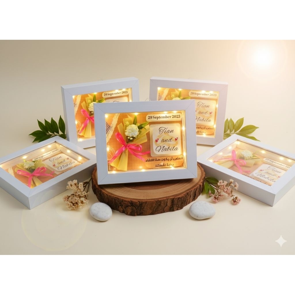 FRAME UCAPAN LED / KADO WISUDA / KADO ULTAH / GIFT UNIK