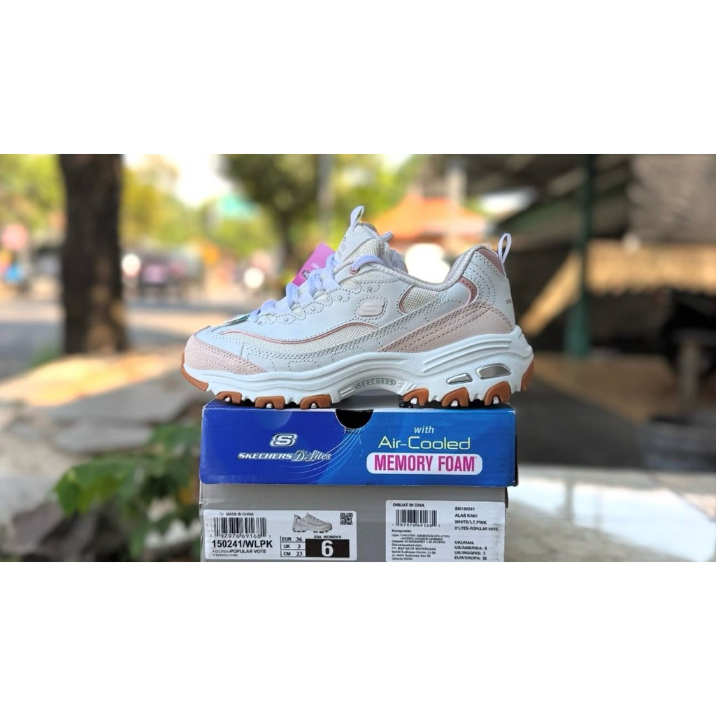 SIZE 36 SKECHERS D’LITES ORIGINAL 100%