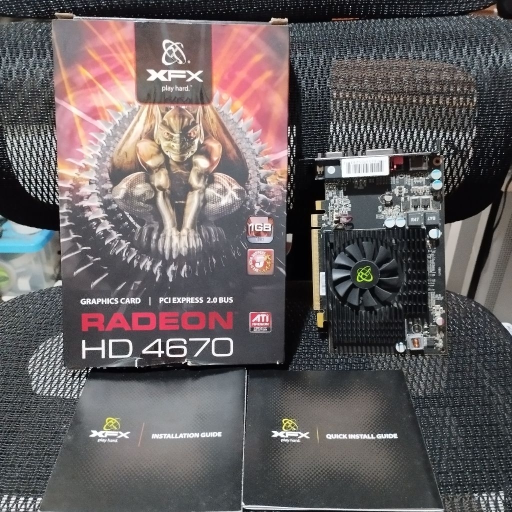 VGA XFX ATI HD 4670 1GBB GDDR3 128 BIT
