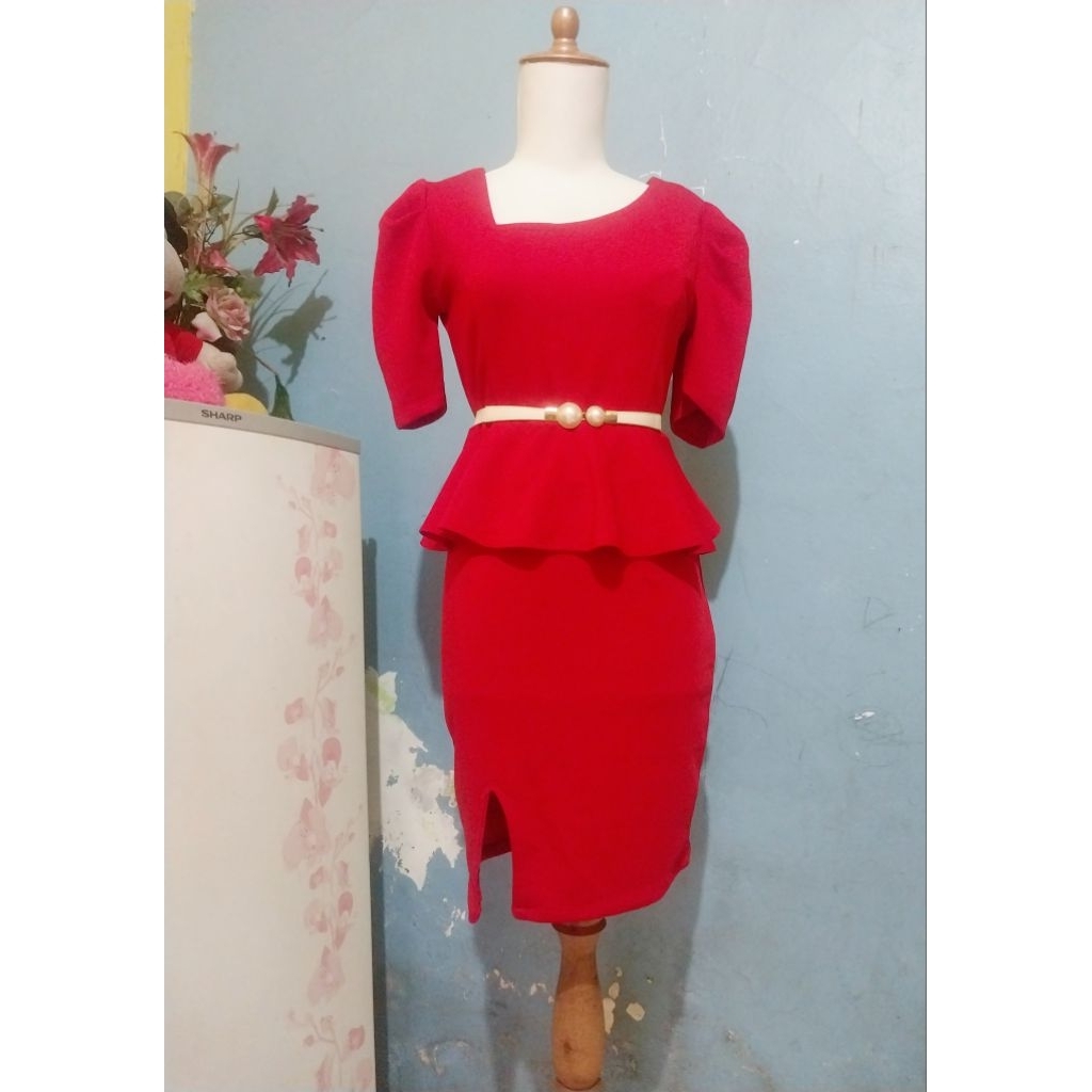Dress singer/nyanyi/pesta preloved