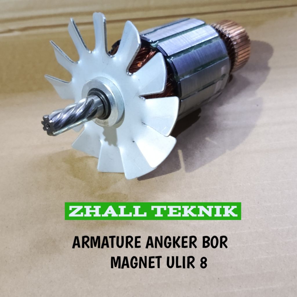 Armature Untuk Bor Magnet universal angker ulir 8 Ryu/nLg/Dongcheng/bull/Fujiama