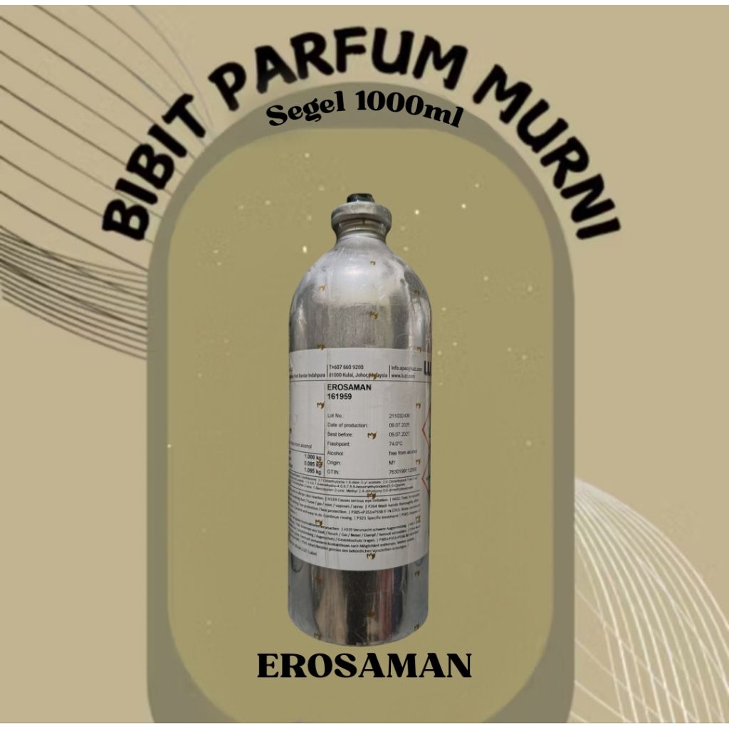 PARFUM EROSAMAN INSPIRED VERSACE EROS FOR MEN BY LUZI 1KG SEGEL