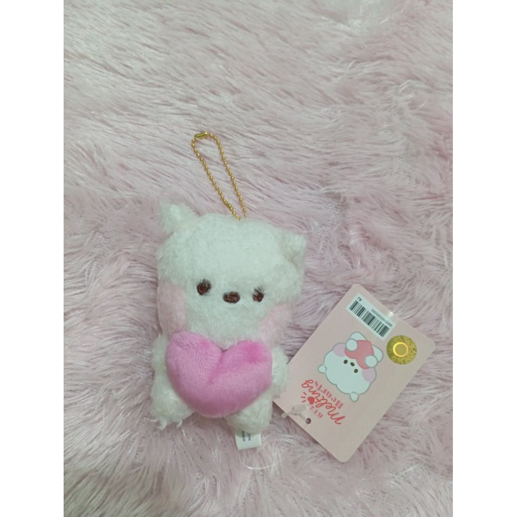 OFFICIAL BT21 RJ BAGCHARM KEYRING KEYCHAIN BTS