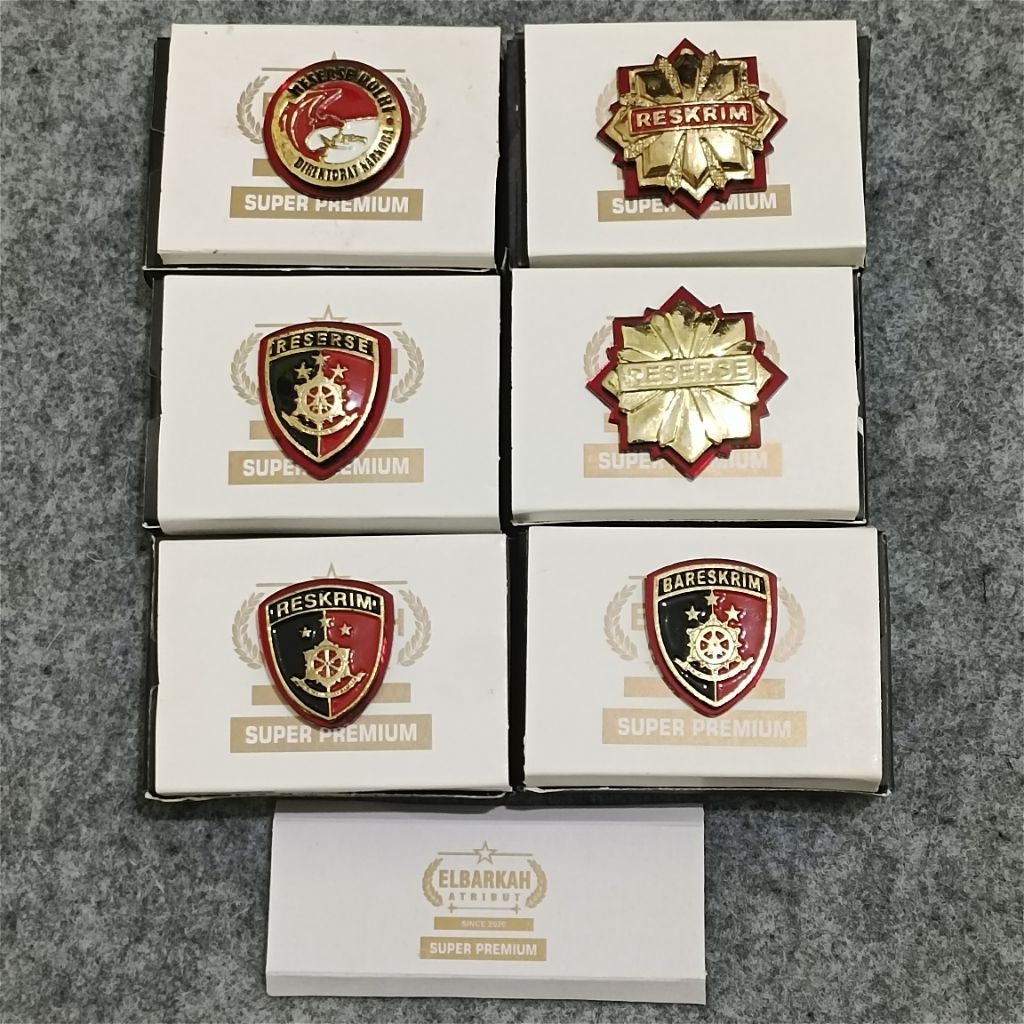 ATRIBUT / PIN Reserse Polri Pin Roda Reserse, Pin Reserse Narkoba, Pin Roda Reskrim, Pin Roda Resers