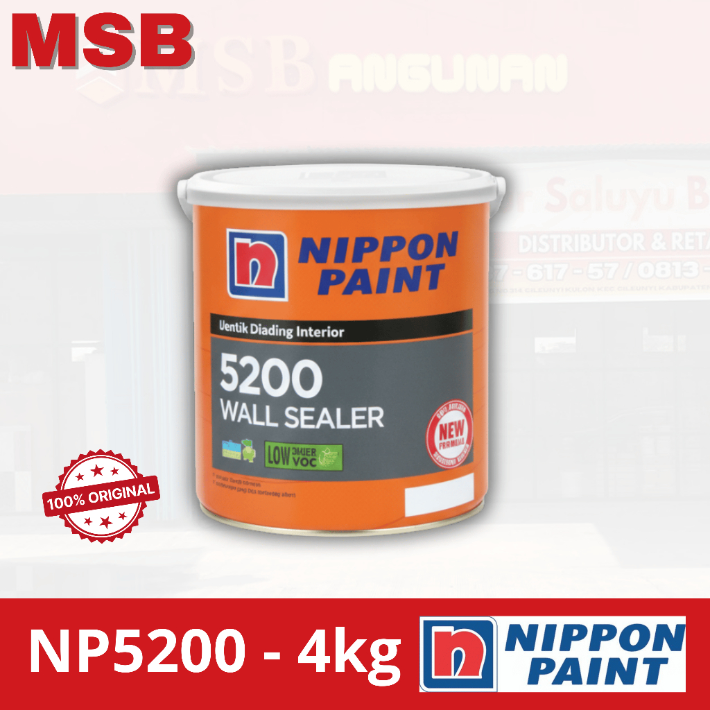5200 Wall Sealer/Cat Dasar NIPPON CAT NIPPON PAINT