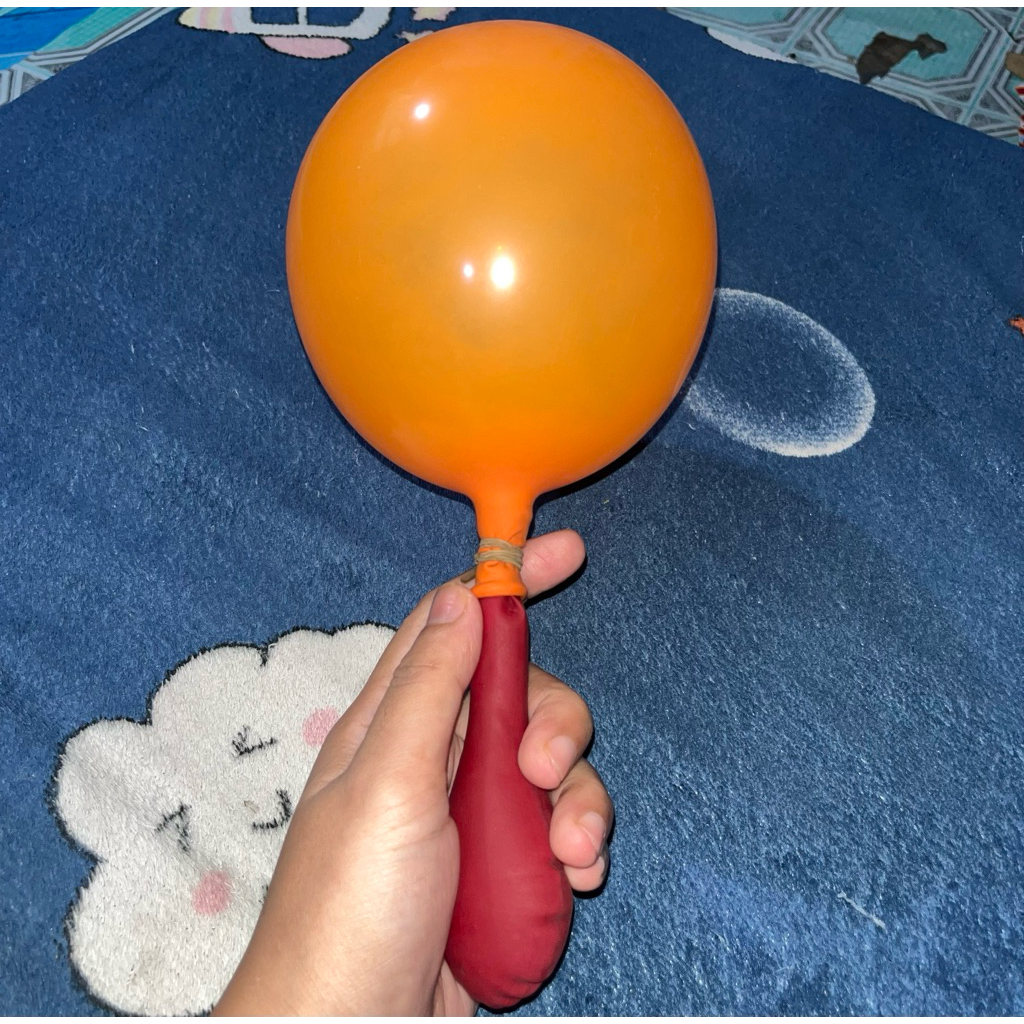 [ISI 3] Mainan Balon Kokek diPencet Bisa Bunyi / Mainan Murah / Mainan Seru