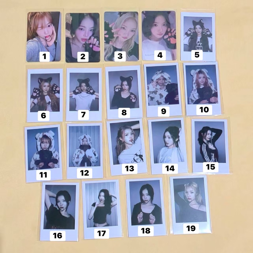 [READY STOCK] PC PHOTOCARD HEARTS2HEARTS H2H JIWOO CARMEN YUHA A-NA STELLA JUUN IAN YE-ON BNB BARENB
