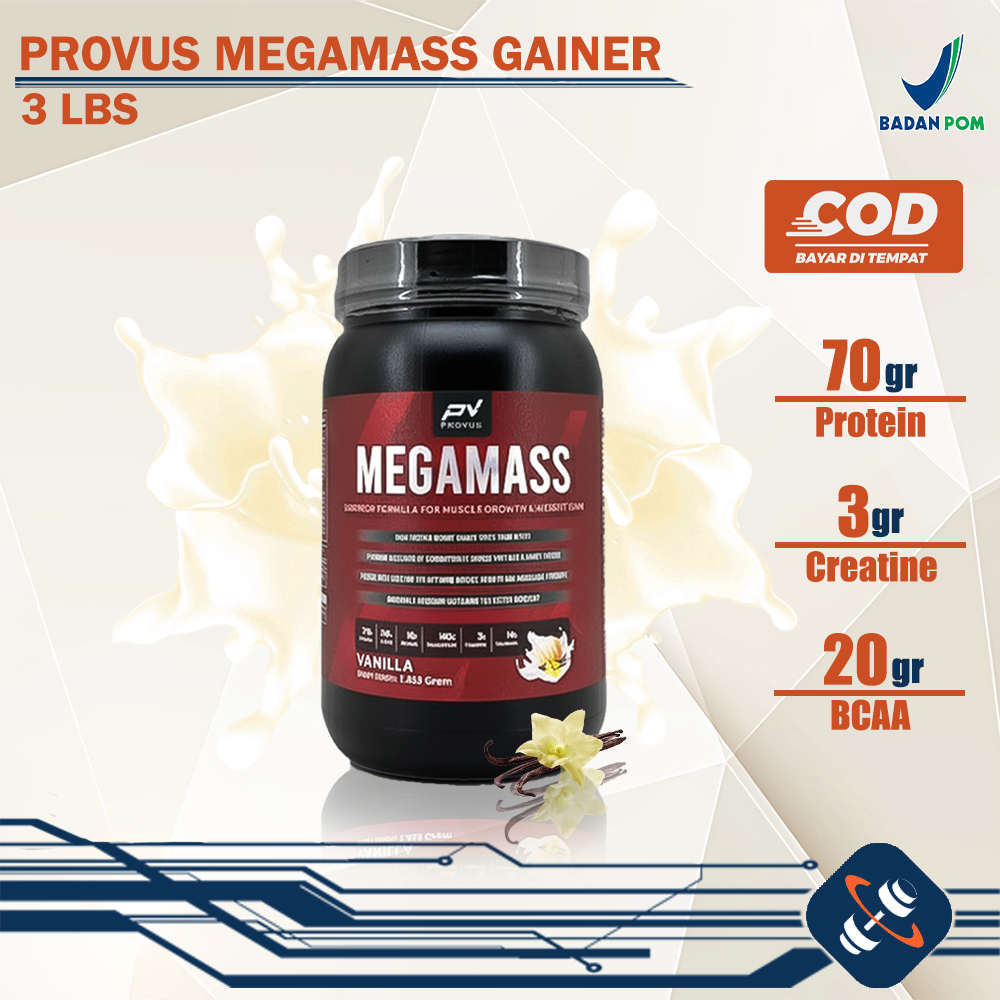 Provus Megamass Gainer 3 Lbs Mass Weigth Gainer