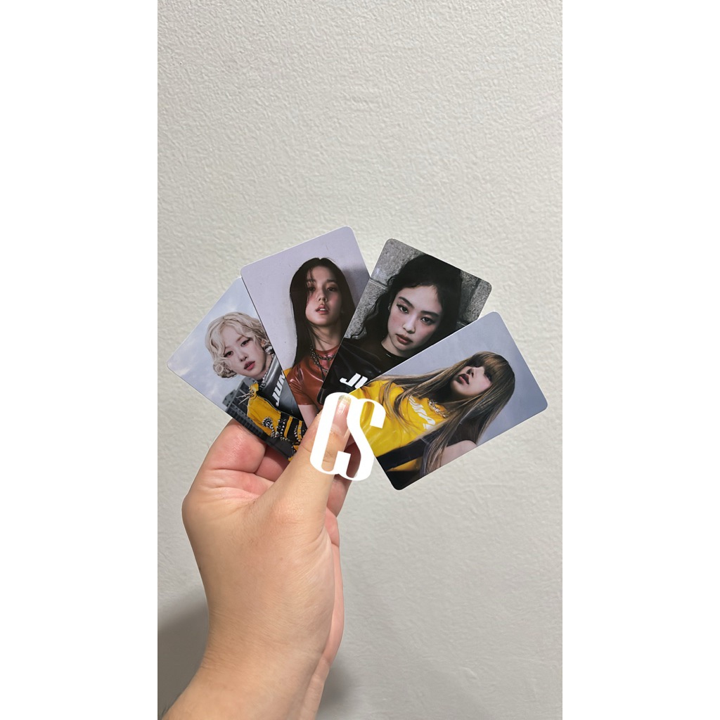 [READY INSTANT] Blackpink Jisoo Jennie Rosé Lisa - Jump Official Photocard (Deadline Pop-Up)