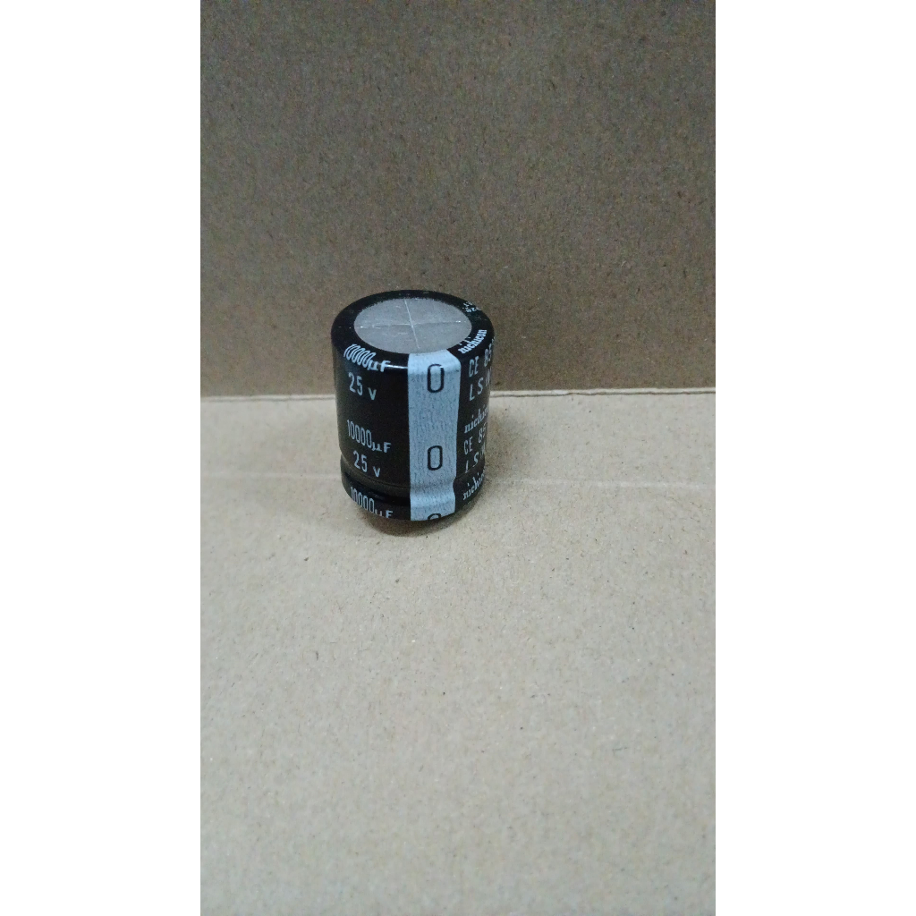 6230 kapasitor elco 10000uf 10.000uf 10000 uf 25v nichicon original