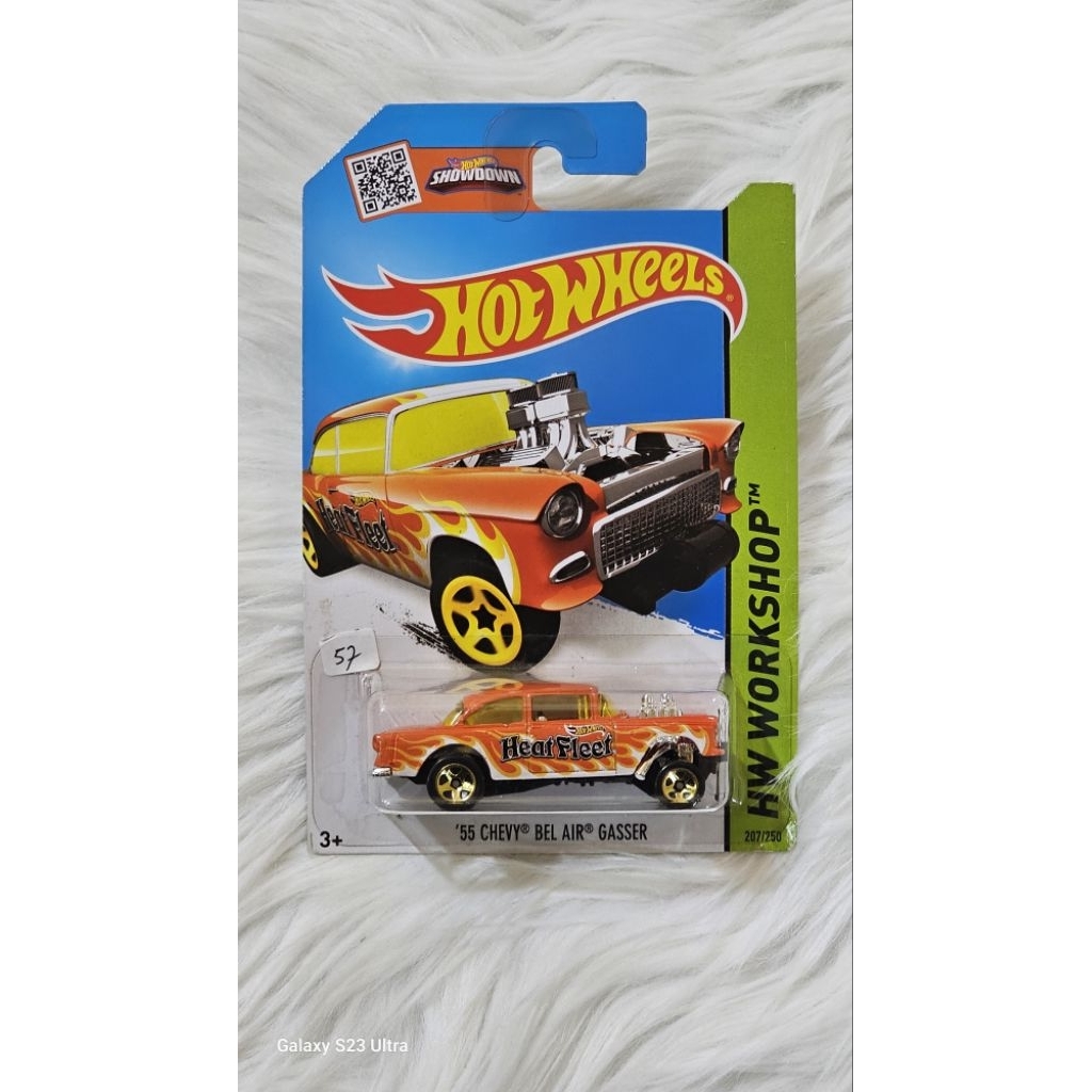 Hot Wheels 55 chevy bel air gasser
