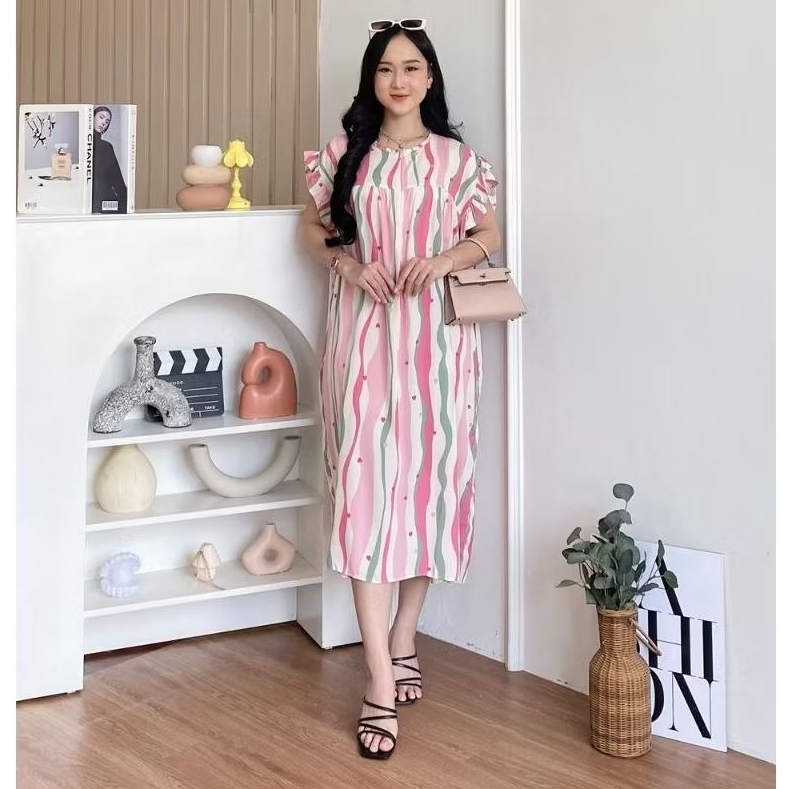 Vinie Dress by HD.id Dailywear Daster Busui Premium Homedress Ibu Hamil