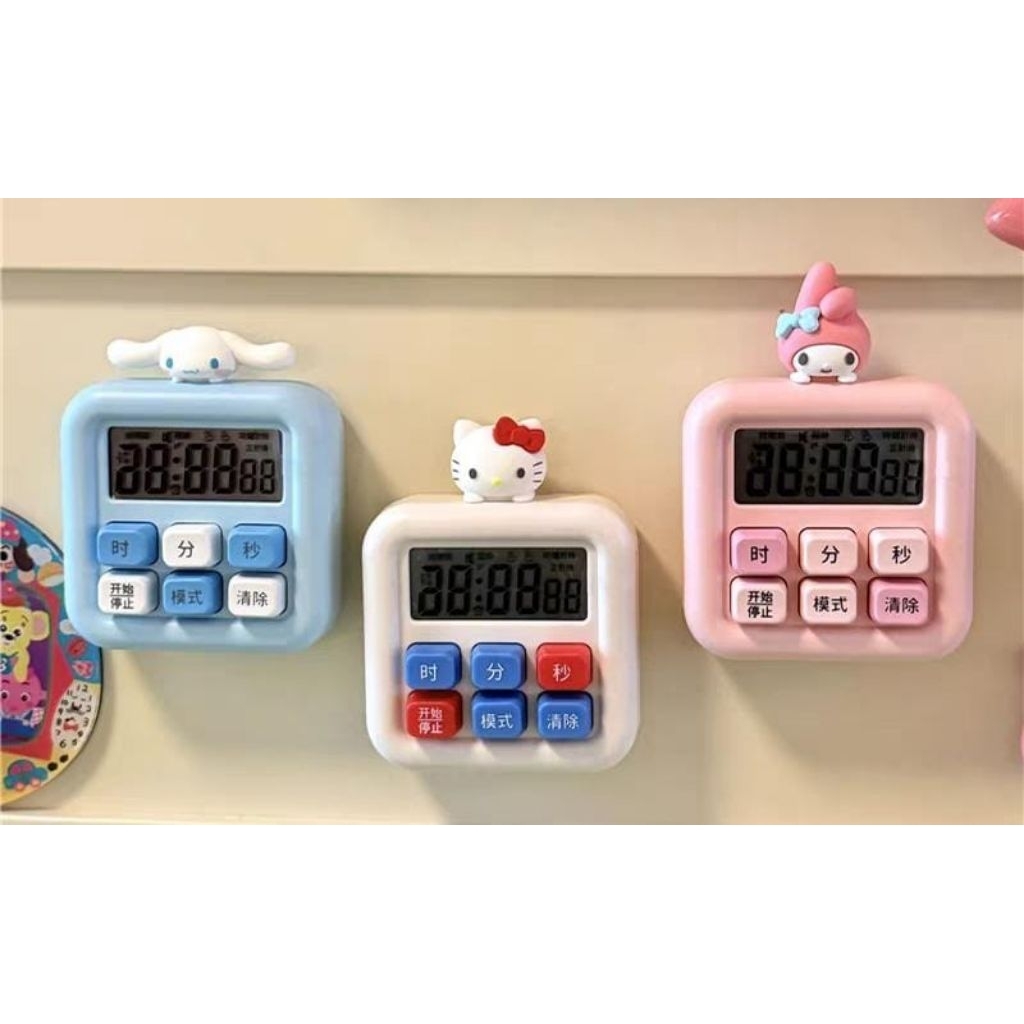 Jam Meja digital magnet