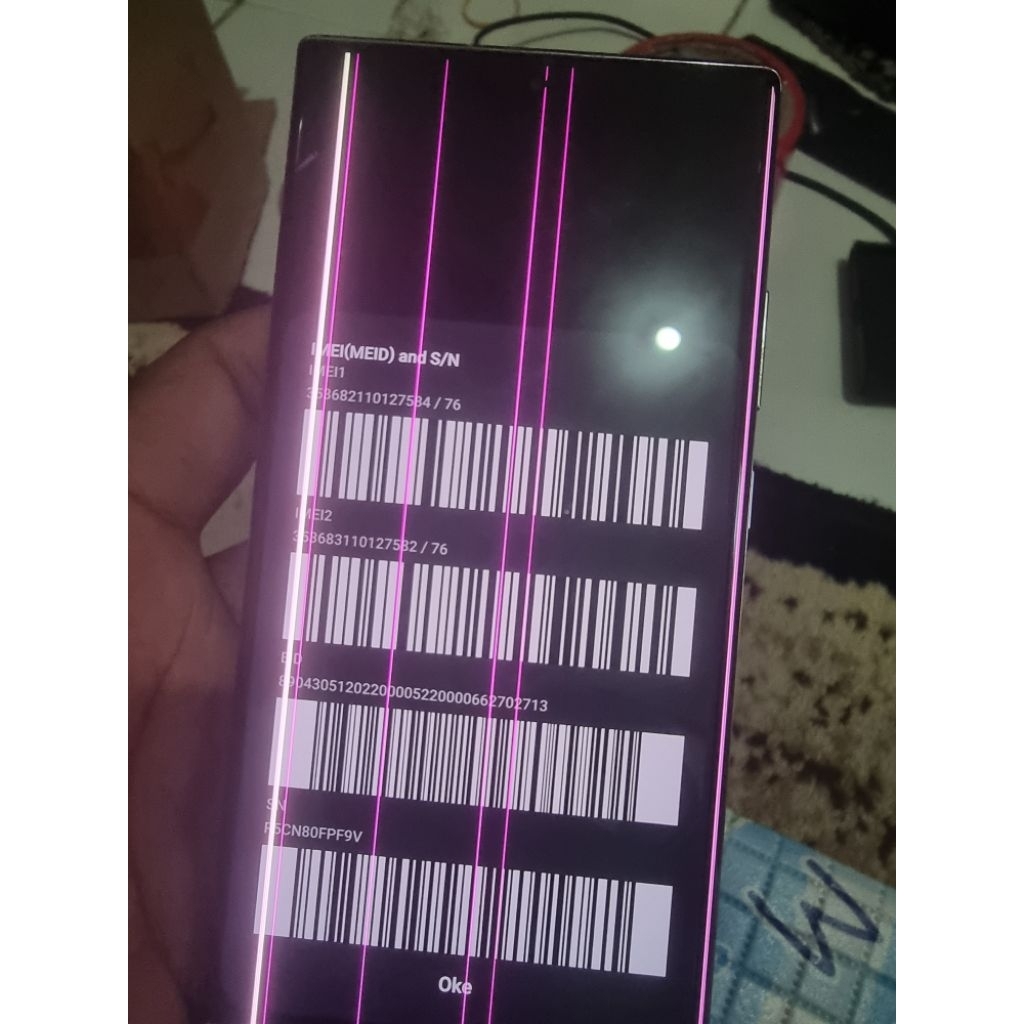 mesin Samsung S20 ultra nominus