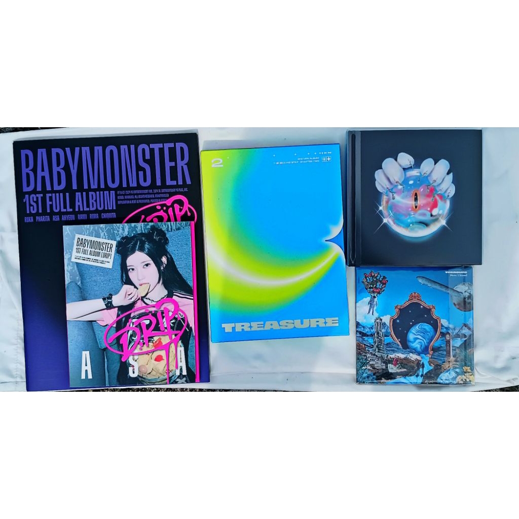 (READY STOK) Album only treasure babymonster meovv