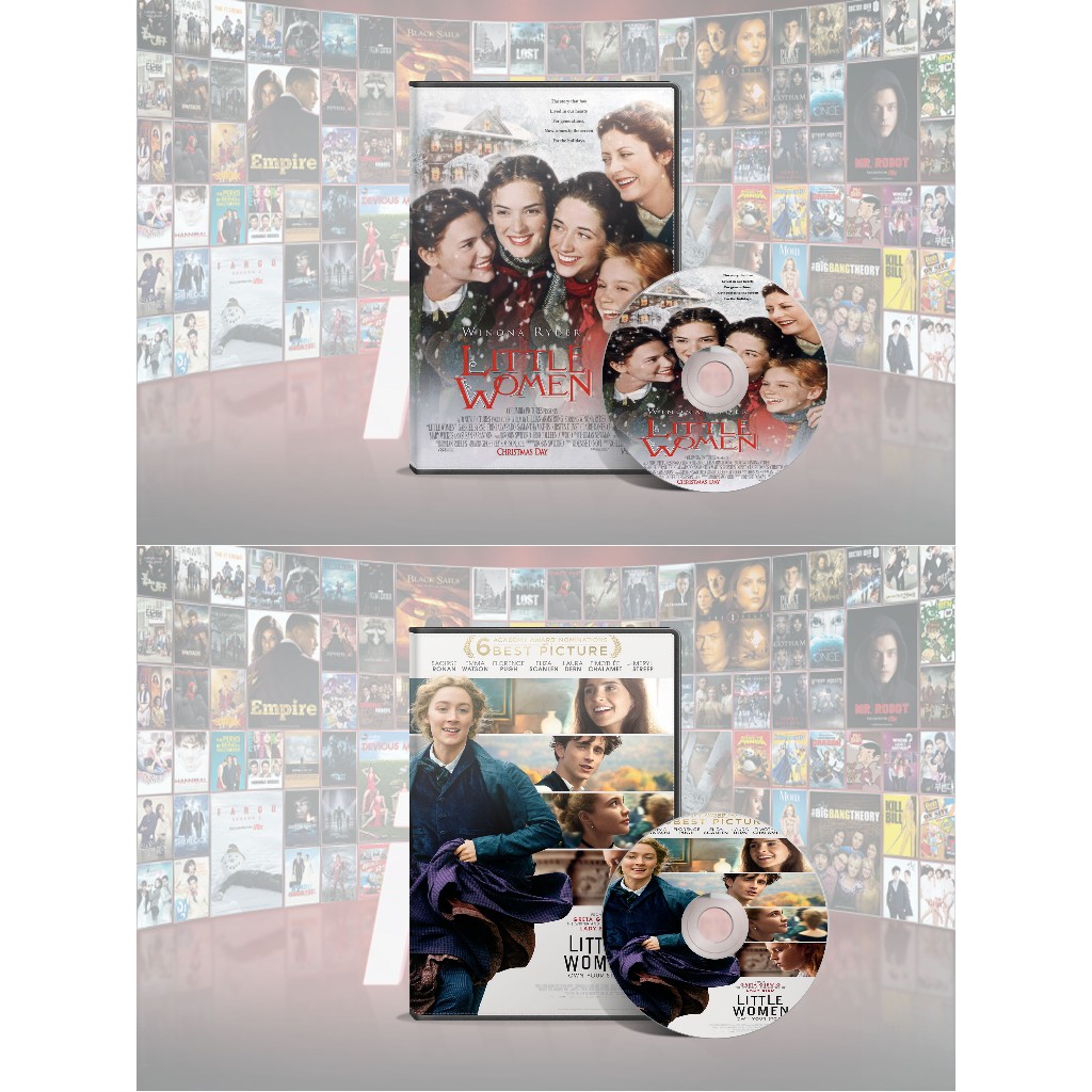 DVD Little Women (1994) + DVD Little Women (2019)