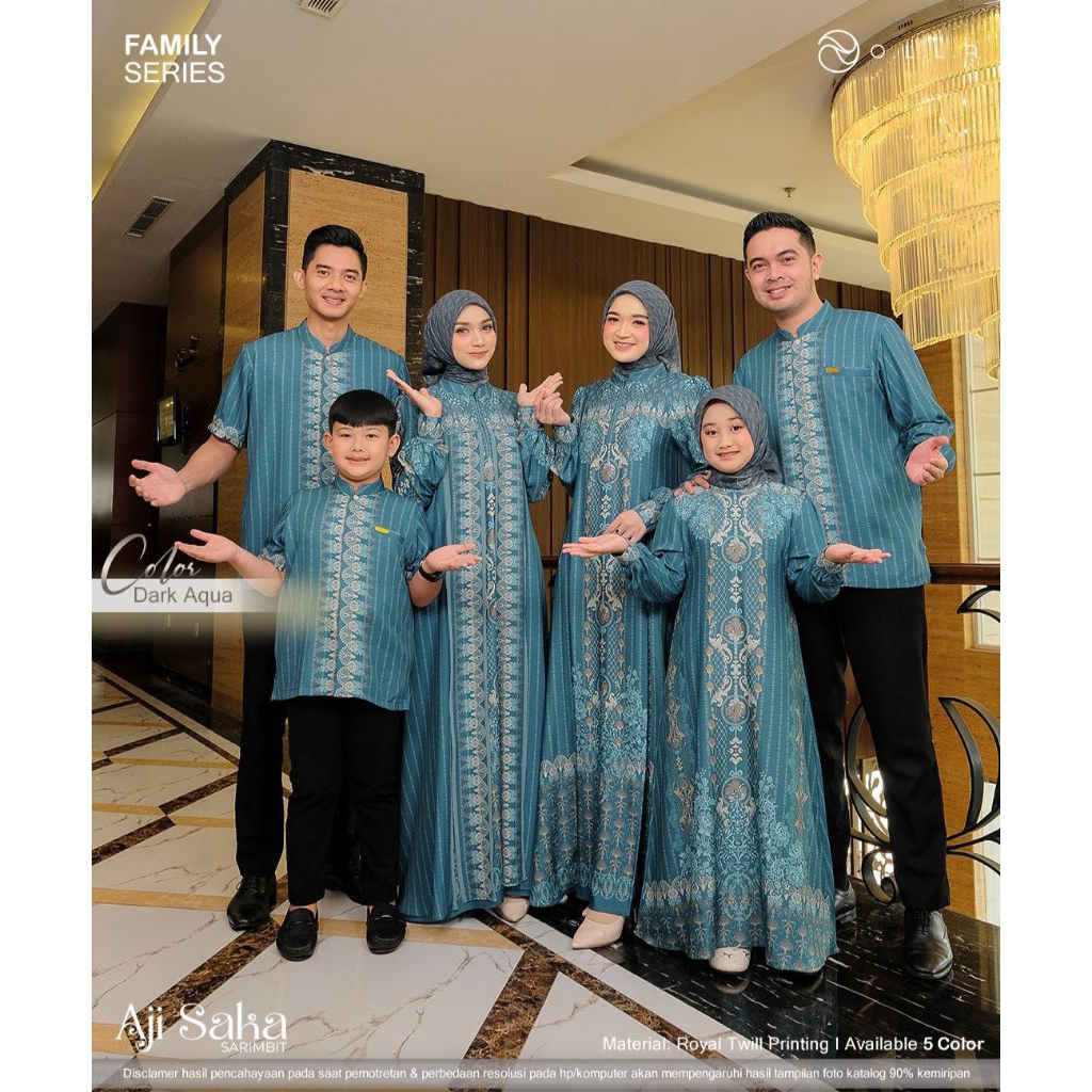 Aji saka family set by olla