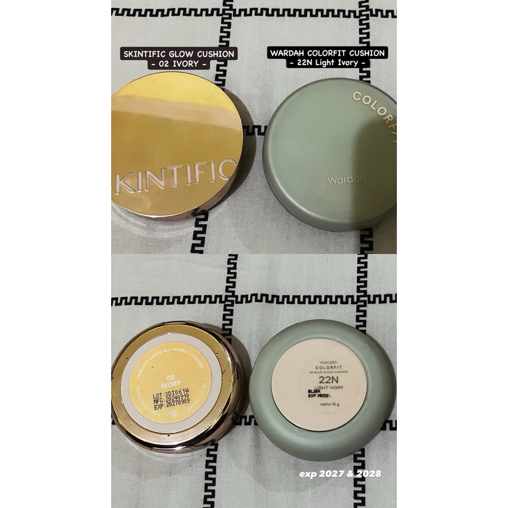 Preloved Cushion Skintific & Wardah Colorfit