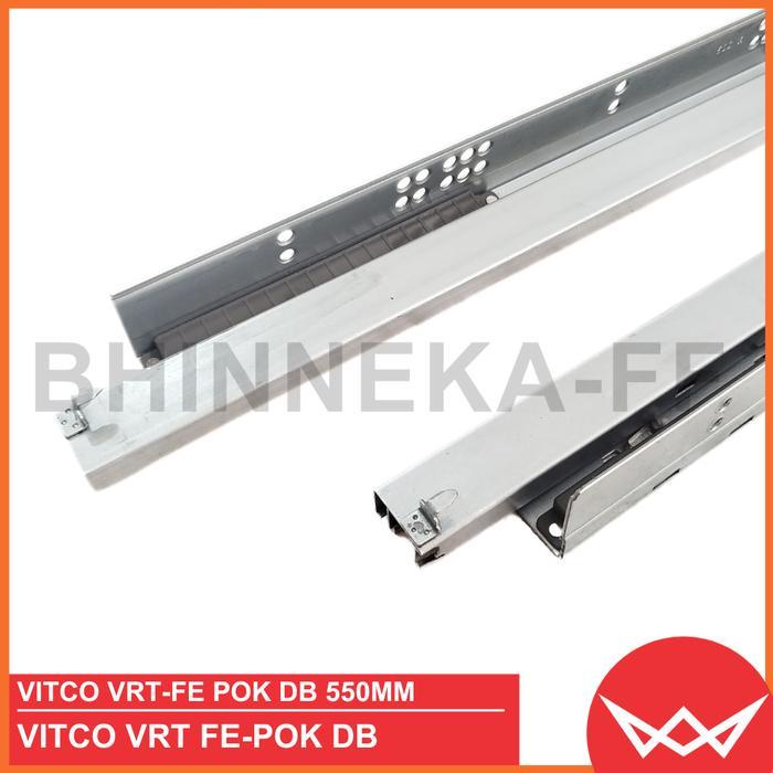 REL LACI TANDEM VITCO/DTC FE-POK PUSH TO OPEN 550MM FULL EXTENSION HARGA 1 PSG