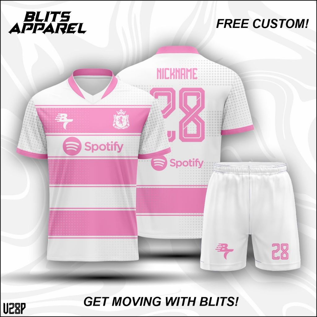 JERSEY FUTSAL PRINTING / JERSEY CUSTOM / JERSEY PINK CUSTOM / JERSEY FULL PRINTING FREE CUSTOM NAMA,