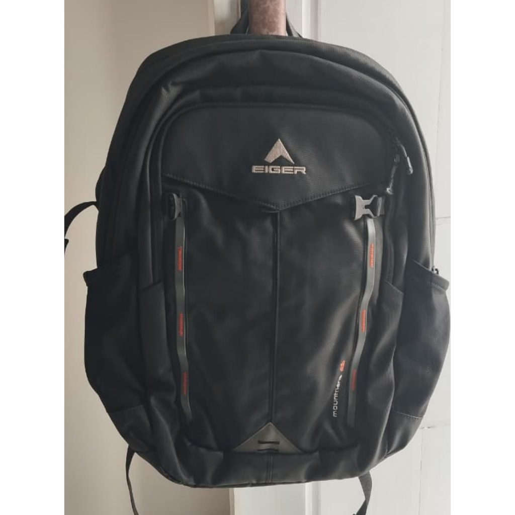 [PRELOVED] Tas Ransel Eiger Hitam Pria